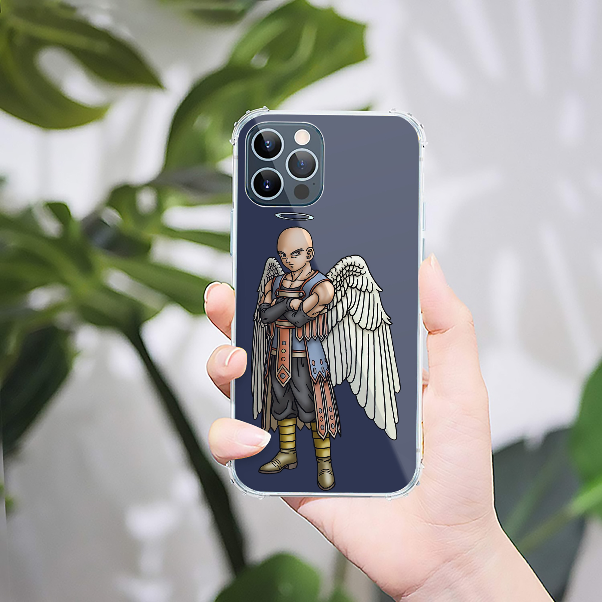 （画像用） ドラゴンクエスト Doragon Kuesuto Dragon Quest 【iPhone 12シリーズ対応】透明スマホケース（クリアソフトケース）